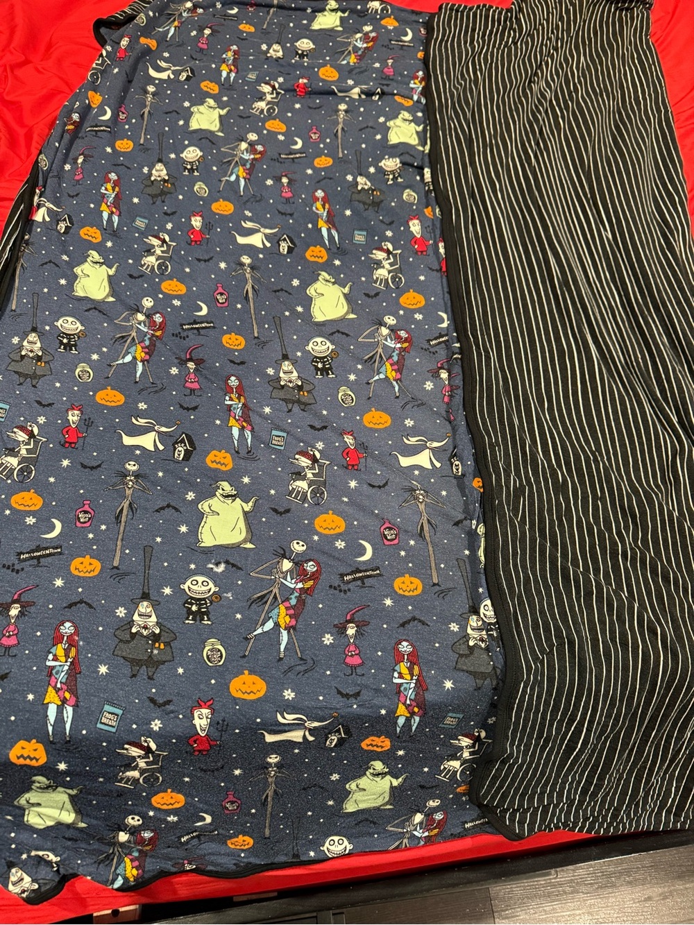 Nightmare before Christmas little sleepies blanket